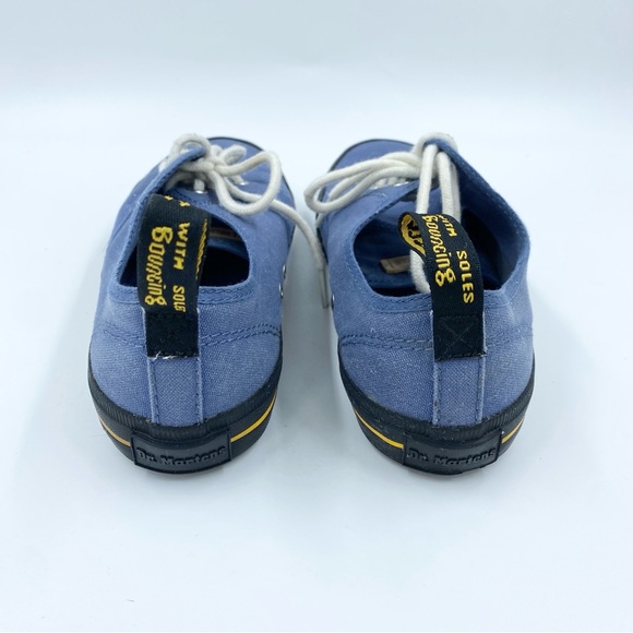 Dr. Martens Pressler Sneaker Canvas Blue UK 5 - Picture 5 of 5
